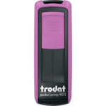 Карманная оснаска для штампа Trodat Pocket Printy 9511 розово-черная 38х14 мм