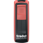 Карманная оснаска для штампа Trodat Pocket Printy 9511 красная 38х14 мм