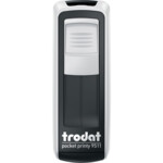 Карманная оснаска для штампа Trodat Pocket Printy 9511 белая 38х14 мм