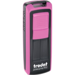 Карманная оснаска для штампа Trodat Pocket Printy 9512 розово-черная 47х18 мм