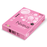 Бумага цветная Niveus неон, А4/80, 500л., NEOPI, розовый (A4.80.NVN.NEOPI.500)