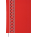 Щоденник недатований Buromax Ukraine, А5, 288 стор., Червоний (BM.2021-05)