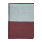 Ежедневник недатированный Buromax Quattro, А5, 288 стр., бордовый+серый (BM.2024-88)
