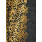 Щоденник недатований Buromax Lace, А5, 288 стор., Чорний (BM.2042-01)