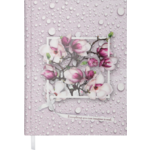Ежедневник недатированный Buromax Daisy, А5, 288 стр., светло-розовый (BM.2044-43)