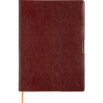 Ежедневник недатированный Buromax Salerno, А5, 288 стр., коричневый (BM.2099-25)