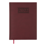 Ежедневник датированный 2022 Buromax GENTLE А5 бордовый 336 с (BM.2109-13)