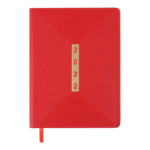 Ежедневник датированный 2022 Buromax MEANDER А5 красный 336 с (BM.2116-05)