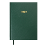 Ежедневник датированный 2022 Buromax STRONG А5 зеленый 336 с (BM.2129-04)