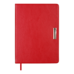 Ежедневник датированный 2024 Buromax Salerno А5 L2U красный 336 с (BM.2133-05)