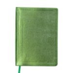 Ежедневник недатированный Buromax Metallic, А5, 288 стр., салатовый (BM.2033-15)