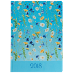 Щоденник датований Buromax Provence, А5, блакитний (BM.2161-14)