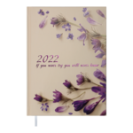 Ежедневник датированный 2022 Buromax SPOLETO А5 персиковый 336 с (BM.2168-46)