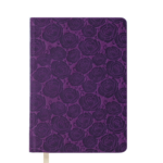 Щоденник датований Buromax Fleur, А5, вишневий (BM.2185-44)