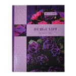 Книга канцелярская Buromax Boho Chic A4 в клетку 96 листов Фиолетовая (BM.2400-207)
