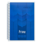 Тетрадь Buromax Prime 96 листов А5 в клетку Синий (BM.24551101-02)
