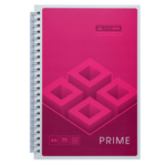 Тетрадь Buromax Prime 96 листов А5 в клетку Розовый (BM.24551101-10)