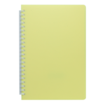 Тетрадь Buromax Fresh 60 листов А5 без линовки пластиковая обложка Желтый (BM.24554056-08)