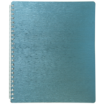 Зошит на пружині Buromax Avante, B5, 48 л, клітина, пласт. обкладинка, синій (BM.2465-02)