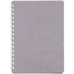 Книга для записей на пружине Buromax Avante, А6, 48 л, клетка, пласт. обложка, фиолетовый (BM.2484-07)