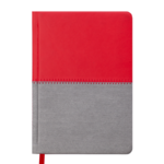Ежедневник датированный Buromax Quattro, А6, красный+серый (BM.2519-79)