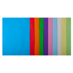 Набор цветной бумаги Buromax, А4, 80г/м2, PASTEL+INTENSIV, 10 цветов, 50 листов (BM.2721650-99)