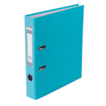 Реєстратор Buromax Jobmax, А4, 50 мм, важіл. мех., одностор., блакитний (BM.3012-14c)