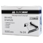 Скоби для степлера №24 / 6 Buromax Jobmax, 5000 шт (BM.4403)