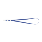 Шнурок для бейджа с клипом Buromax, 50 шт, синий (BM.5426-02)