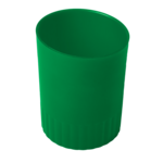 Стакан пластиковый для письменных принадлежностей Buromax Jobmax, зеленый (BM.6351-04)