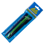 Набір з 3-х кулькових ручок автоматичних Buromax, 0,7 мм, синє чорнило (BM.8205-0143)