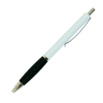 Ручка кулькова автоматична Buromax, 0,7 мм, синє чорнило, чорний грип (BM.8232-01)