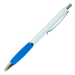 Ручка шариковая автоматическая Buromax, 0,7 мм, синее чернило, синий грип (BM.8232-02)
