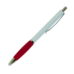 Ручка шариковая автоматическая Buromax, 0,7 мм, синее чернило, красный грип (BM.8232-05)