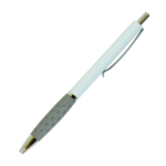 Ручка шариковая автоматическая Buromax, 0,7 мм, синее чернило, серый грип (BM.8232-09)