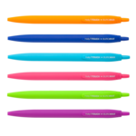 Ручка шариковая автоматическая Buromax Holly Touch, 0.7мм, масляные чернила (BM.8271)