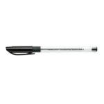 Ручка масляная Buromax SlideGrip, черная (с рез. грипом) (BM.8351-02)