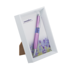 Ручка кулькова Langres Lavender, бузковий, в білій фоторамки (LS.402003-28)