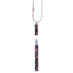 Ручка шариковая Langres Lace, с цепочкой 70 см, розовый, в подарочном футляре (LS.402027-10)
