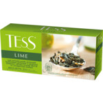Чай зеленый Tess Lime 1,5гх25шт., в пакетиках (prpt.105007)