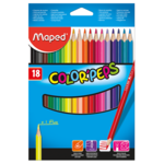 Карандаши цветные Maped Color Peps Classic 18 цветов (MP.183218)
