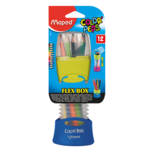 Олівці кольорові Maped Color Peps Flex Box 12 кольорів в пластиковому футлярі (MP.683212)