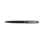 Ручка шариковая Regal с глянцевым лакированным корпусом черного цвета в пластиковом футляре Синяя (R285200.PB10.B)