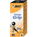Ручка Bic Cristal Grip чорна (bc889984)