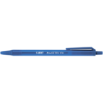 Ручка шариковая автоматическая BiC Round Stic Clic с синим овальным корпусом Синяя (bc926376)