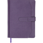 Ежедневник недатированный Buromax Credo А5 с обложкой из искусственной кожи 288 с. Фиолетовый (BM.2017-07)