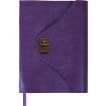 Щоденник недатований Buromax Forever А5 з обкладинкою зі штучної шкіри 288 с. Фіолетовий (BM.2019-07)