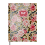 Щоденник датований 2021 Buromax Blossom A5 336 с. Пісочний (BM.2136-22)