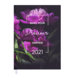 Ежедневник датированный 2021 Buromax Magic А5 336 с. Фиолетовый (BM.2159-07)