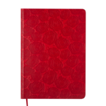 Ежедневник датированный 2021 Buromax Fleur из искусственной кожи А5 336 с. Красный (BM.2185-05)